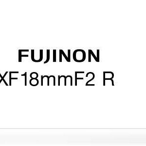 FUJINON XF 18MM F2.0 R LENS IN BLACK-3582