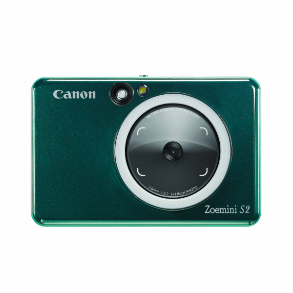 Canon ZOEMINI S2 ZV-223 Instant Camera Printer (Teal)