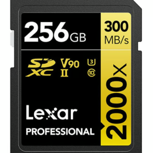 Lexar Professional 256GB 2000x UHS-II SDXC Memory Card