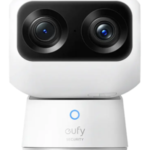 Eufy Security IndoorCam S350 Wired Indoor Camera with 360 Degree Surveillance (White)