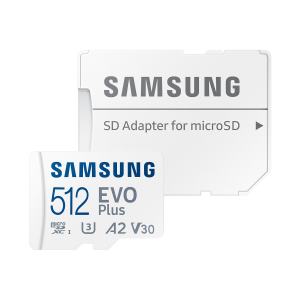 Samsung EVO Plus microSD Card U3 V30 A2 512GB