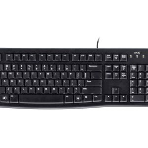 Logitech K120 Corded Plug-and-Play USB Keyboard 920-002508