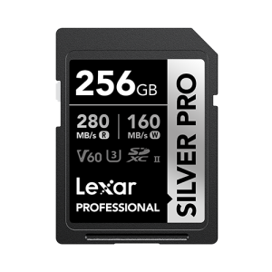 Lexar® Professional SDXC 256GB SILVER PRO UHS-II, GL Card